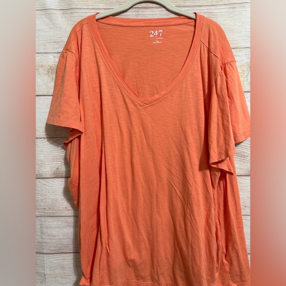 Tangerine shortsleeved shirt - Picture 2 of 11